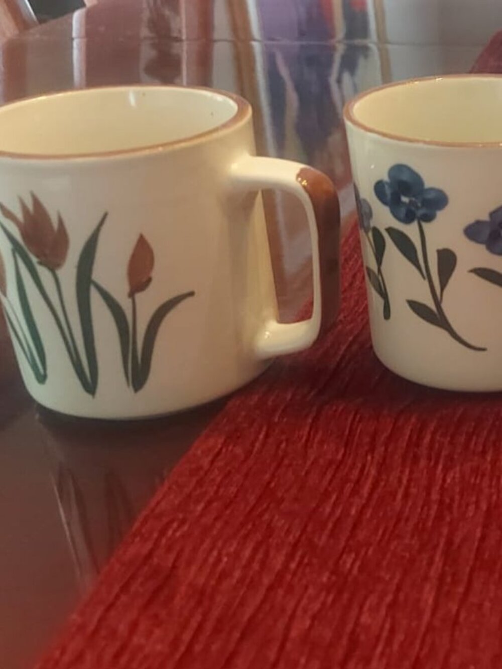 Set of Four Vintage mugs